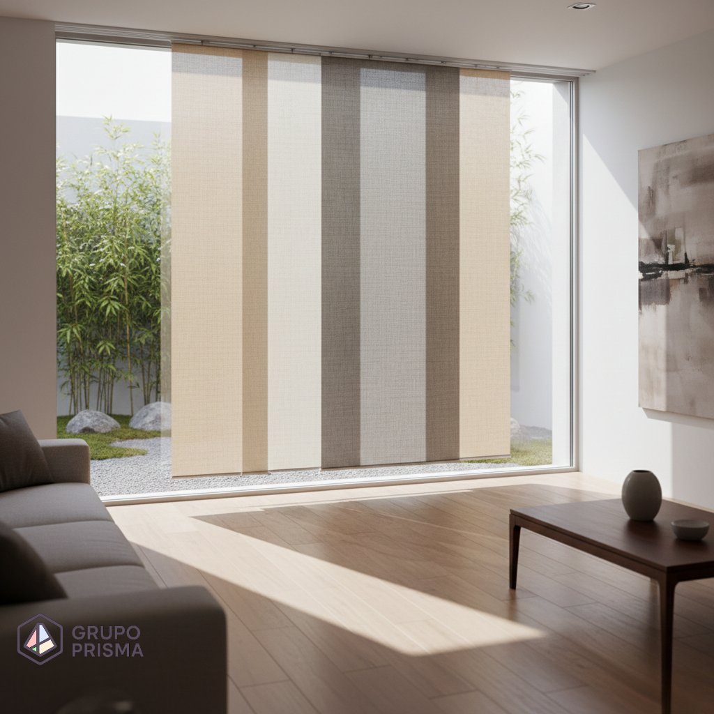 Panel Japonés. Persiana Deslizante Premium.