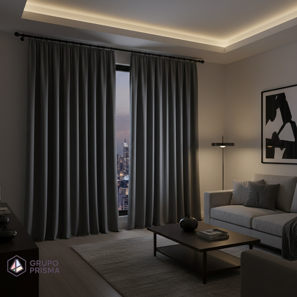 Black Out. Cortina Roquefort Premium.