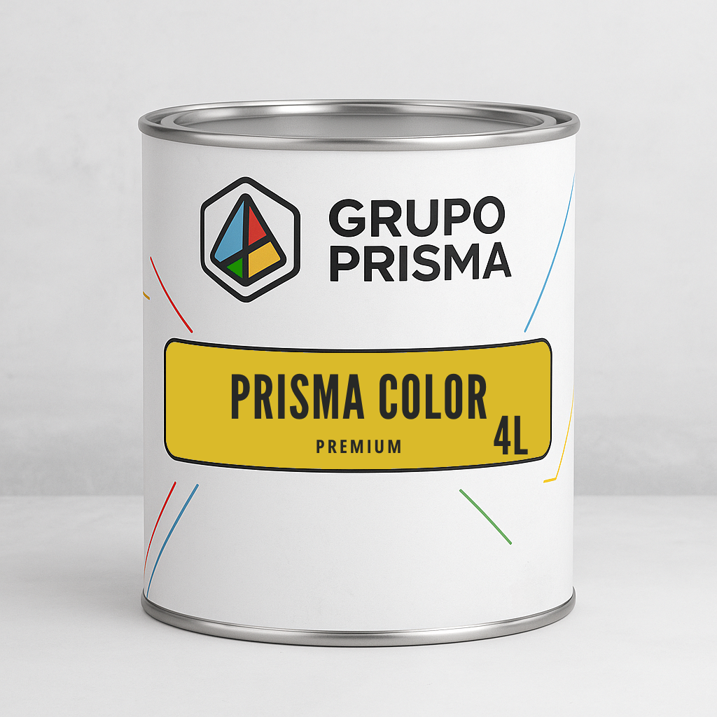 Prisma Color Premium. Pintura Vinil-acrílica Interior y Exterior 4L