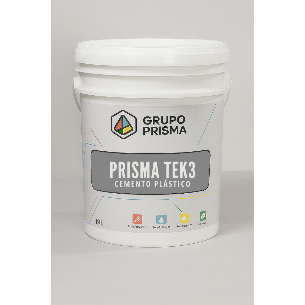 Prisma Tek 3. Cemento Plástico 19L